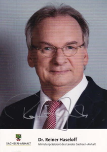 Dr. Reiner HASELOFF - Deutschland, Politik, Ministerpräsident Sachsen-Anhalt! - Picture 1 of 1