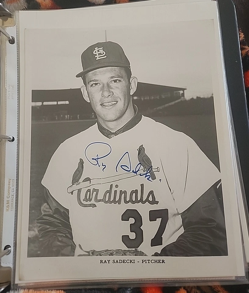 Ray Sadecki Signed Auto Autograph 8x10 Photo - Image 1 of 1