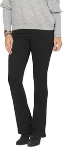 Democracy Women's Ab Solution Itty Bitty Boot Jean Black Size 16W - Picture 1 of 7