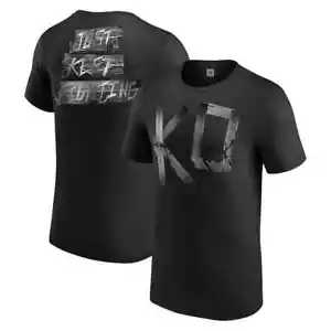 WWE Black Kevin Owens Blackout T-Shirt *NEU* Official Shirt - Bild 1 von 3