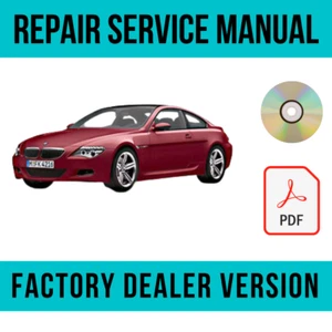 BMW 6 series e63 e64 645ci 650i 2003-2010 Shop Repair Manual - Picture 1 of 1