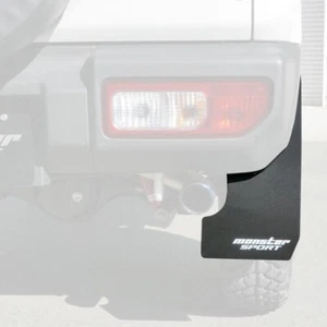 Monster Sport For Suzuki 2018- Jimny JB64 RHD Mud Flaps Guards LH RH 4-Piece Set - Picture 1 of 3