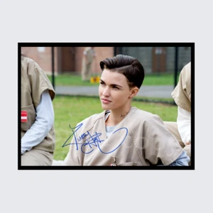 RUBY ROSE OITNB SIGNED AUTOGRAPH POSTER PRINT A5 A4 - Picture 1 of 1