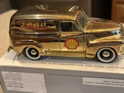 Chevrolet Shell Bronze 23511 L.E. 1952 SpecCast Banco coleccionista de metal fundido a presión Foto 1 de 4