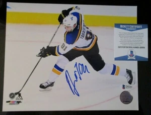 VLADIMIR TARASENKO SIGNED ST. LOUIS BLUES 8x10 PHOTO BECKETT BAS COA Q96684 - Picture 1 of 1