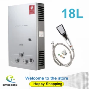 18L Instant Hot Water Heater 36kw Gas Boiler Tankless LPG Water Boiler - Picture 1 of 12
