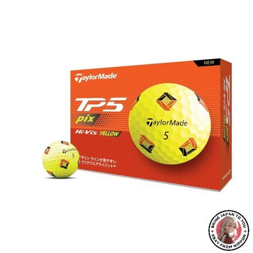 NUEVA pelota de golf Taylor Made TMJ24 TP5 PIX YLW JPN 12 piezas TiPy Five amarilla 2024 Foto 1 de 1