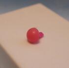Mattel BARBIE Doll Oversize PINK BUTTON RING JEWELRY-FITS Hole in BARBIE'S HAND