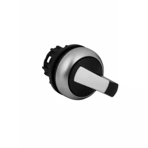 1 STCK. EATON M22-WK Wahlschalter Blende silber Knopf schwarz - Bild 1 von 1