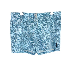 Herren Badehose MICHAEL KORS Badeshorts Bermuda Shorts Blau Weiß Größe XXL Neu - Bild 1 von 11