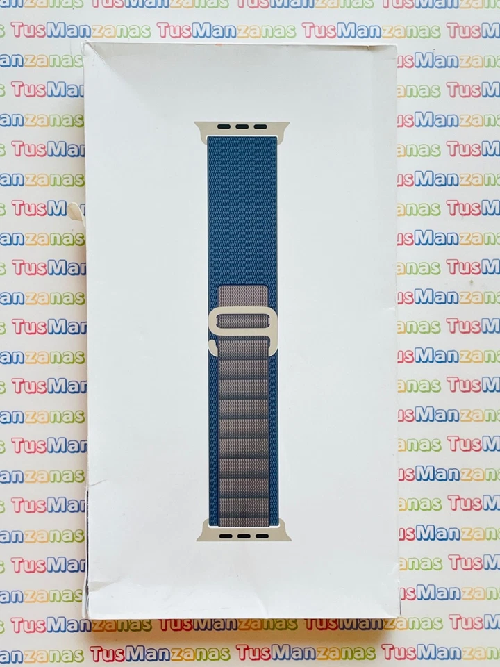 CORREA ORIGINAL APPLE WATCH ALPINE LOOP AZUL S ULTRA 3 2 SERIES 11 46MM - Imagen 1 de 4