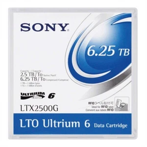Sony LTX2500G LTO 6 Ultrium Data Cartridge 2.5 TB / 6.25 TB New & Sealed UK - Photo 1/1