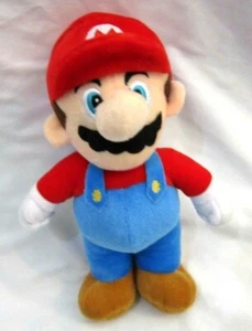 Nintendo Super Mario Brothers Mario 10" Plush Toy-Super Mario Bros. Plush-New!v2 - Picture 1 of 2