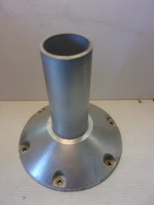 Boat Marine Springfield Seat Pedestal 2 7/8" OD 7-1/2" Tall 9" Base - Foto 1 di 3