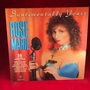 ROSE-MARIE Sentimentally Yours 1987 Vinyl LP Excellent Condition best of record - Picture 1 of 4