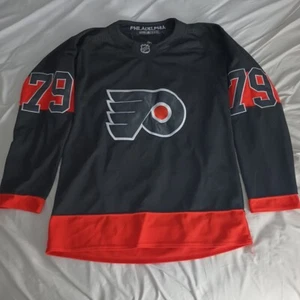 Adidas NHL Hockey Philadelphia Flyers Carter Hart #79 Jersey Size 54 - Picture 1 of 8