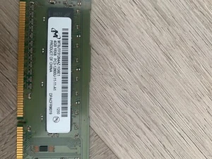 Micron 4gb RAM 1RX8 PC312800U. MT8JTF5126AZ - Picture 1 of 4