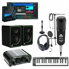 Home Recording Studio One Prime Bundle Package with Mini 32 Mackie Art Software