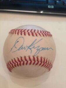Dave Kingman New York Mets signed baseball "King Kong/Sky King" 442 career HRs 