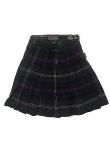 The Scotch House Checked Pleated Cotton Skirt 7/8 Years - Picture 1 of 9