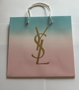 New YSL Yves Saint Laurent Med Shopping Gift Bag 10” x 10” x 4” - Picture 1 of 5