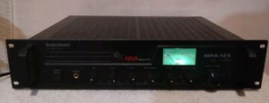 Radio Shack Optimus MPA-125 100 Watt Public Address Amplifier Works Vintage - Picture 1 of 14