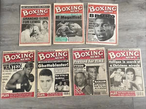 7 Boxing News Magazines January - December 1993 Bruno Foreman De La Hoya Tyson - Picture 1 of 8