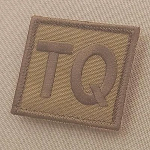 tourniquet TQ 2x2 coyote tan embroidered IFAK paramedic EMT medical medic patch - Bild 1 von 2