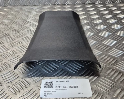 Peugeot 3008 2016-2023 Parte Interior 9809990177 TAMPA TRASEIRA DO CONSOLE CENTRAL  - Imagem 1 de 4