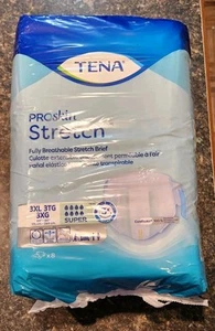 Tena Proskin Stretch Super Adult Briefs 3XL Quantity (8) Disposable Diapers - Picture 1 of 5