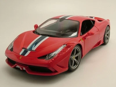 Ferrari 458 Speciale Rouge Modèle Réduit 1:18 Bburago - Photo 1/4