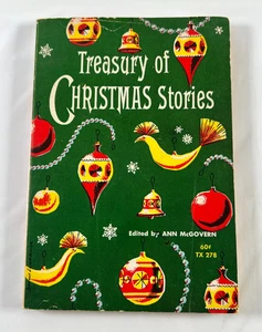 1960 Treasury of Christmas Stories von Ann McGovern Vintage Trade Paperback - Bild 1 von 12