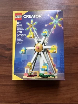 LEGO CREATOR Ferris Wheel with Fireworks 40758 Brand New Factory Sealed Promo - Image 1 of 2