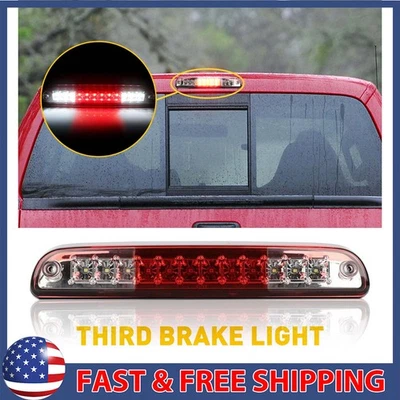 Para 1999-2016 F250 Ford F-350 F-450 Super Duty tercera lámpara de luz de freno LED Foto 1 de 4