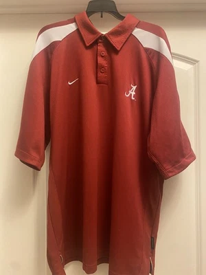 Camisa Polo Alabama Crimson Tide Para Hombre XL Roja EXCELENTE Estado Foto 1 de 4