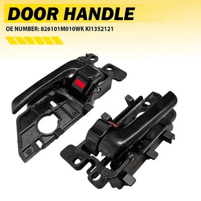 2X Door Handle Interior Front or Rear Left Driver Side For 2010-2013 Kia Forte - Image 1 of 4