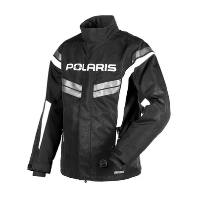 Polaris Mens TECH54 Northstar Snowmobile Jacket Snocross Waterproof Black - Image 1 of 2