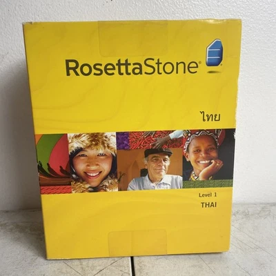 Rosetta Stone V2: Thai Level 1 for Windows and Mac SEALED - Image 1 of 4