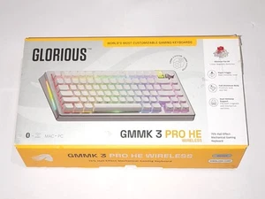 Glorious GMMK 3 PRO HE 75% Wireless HE Linear Switch Gaming Keyboard-Open Box_ - Picture 1 of 4