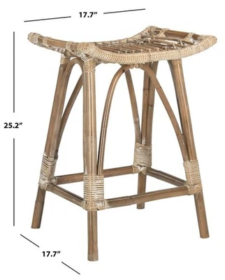 TABURETE MOSTRADOR RATÁN SAFAVIEH LEDA, Precio rebajado 2172772435 WIK6512B Foto 1 de 4