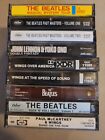 Beatles Wings Paul Mcartney john Lennon Yoko Ono 9 Cassette tape collextion
