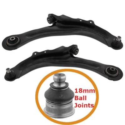 For RENAULT SCENIC MK2 2003-2009 FRONT LOWER SUSPENSION WISHBONES ARMS PAIR - Image 1 of 4