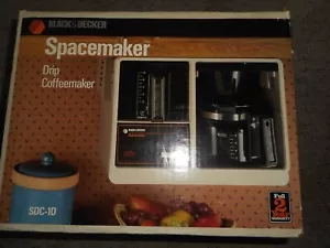 Vintage Black Decker Spacemaker Under Cabinet Coffee SDC-1D unused no carafe - Picture 1 of 6