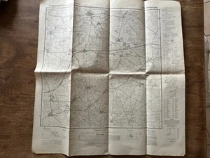 Map 1901/1956 HIMBERGEN #2930-1:25000-Testorf-Stöcken-Oetzen-Weste-Hohenzethen - Picture 1 of 6