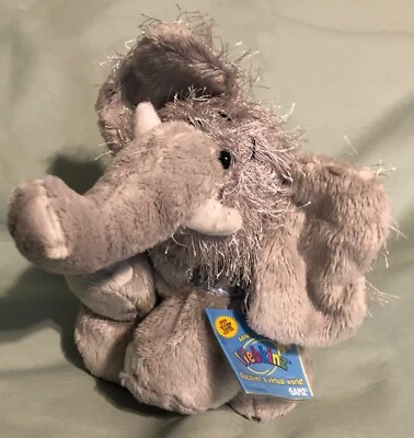WEBKINZ BY GANZ NEW WITH TAG ELEPHANT #HM007 - Image 1 of 3