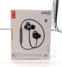 AKG N200 Wireless Bluetooth Earbuds - Blue - Harman AGKGN200BTBLU