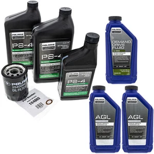 Polaris PS-4 Full Service Oil Change Kit RZR Ranger General XP 900 1000 Crew 4 - Picture 1 of 8