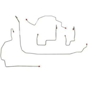 Kit de línea de freno delantero para Jeep Wrangler JK 2007-2018 acero WKT0701OM - Imagen 1 de 2