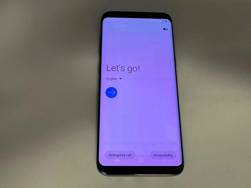 Samsung Galaxy S8 SM-G950U 64 GB4 GB Verizon pospago desbloqueado-pantalla sombra clara Foto 1 de 1