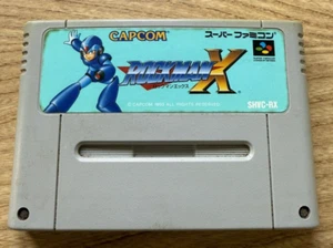 Rockman X Megaman Nintendo Super Famicom SNES Capcom NTSC Japan - Picture 1 of 2